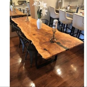 Live Edge Vergennes Dining Table