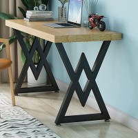 Diamond style metal Legs Desk Legs Square DIY Coffee Table Legs Set of 2, Metal Table les 6 seater