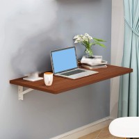 Trine Wall Mounted Engineered Wood Foldable Study Table Activity, Games, Bedside Laptop Multipurpose Folding Table Floating Desk
