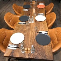 Solid wood Dining Table. Live Edge Table . Kitchen Furniture