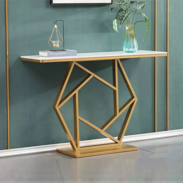 console-table-golden-frame-marble-top