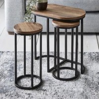 Round Nesting Table Set Of 3