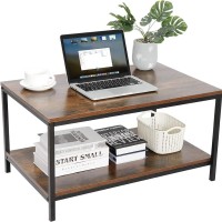 Bulkse Engineering Wood Center Table Wood Table with Storage, Living Room Furniture