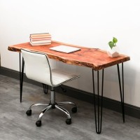 Graft Live Edge Solid Wood Working Desk