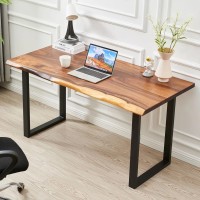 Acacia Live Edge Solid Wood Working Desk